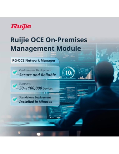 RUIJIE CLOUD ON-PERMISE - INSTALACIÓN DE OCE-NETWORK - HASTA 10 EQUIPOS