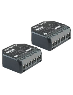 SHELLY 2PM GEN4 - WIFI 2.4 GHZ / BLUETOOTH / ZIGBEE -  INTERRUPTOR INTELIGENTE  - SOPORTA 110-240 V / 24V - CONTROLADOR DE PERSI