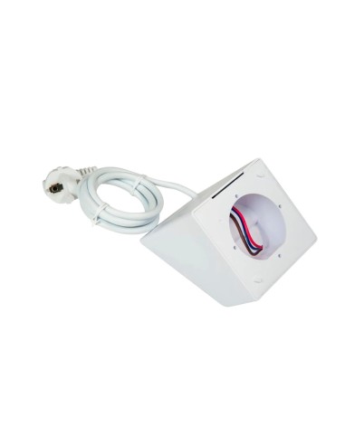 SHELLY WALL DISPLAY STAND WHITE - SOPORTE DE SOBRE MESA  - COMPATIBILIDAD CON SHELLY WALL DISPLAY / - EU SOCKET / USB CHARGER -