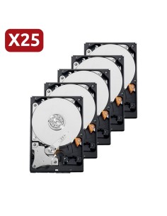 PACK DE DISCOS DUROS SEAGATE - 25 UNIDADES - CAPACIDAD 2 TB - INTERFAZ SATA 6 GB/S - MODELO SKYHAWK ST2000VX017 - ESPECIAL PARA
