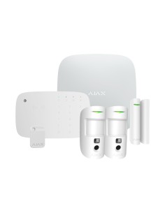 KIT DE ALARMA PROFESIONAL - CERTIFICADO GRADO 2 - COMUNICACIÓN ETHERNET Y DUAL SIM 4G (LTE) - INALÁMBRICO 868 MHZ JEWELLER Y WIN