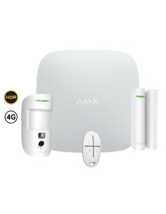 KIT DE ALARMA PROFESIONAL - CERTIFICADO GRADO 2 - COMUNICACIÓN ETHERNET Y DUAL SIM 4G (LTE) - INALÁMBRICO 868 MHZ JEWELLER Y WIN