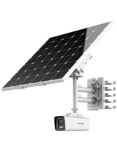 CÁMARA IP SOLAR BULLET 4G SOLUTIONS  - RESOLUCIÓN 4 MPX (2560X1440) - LENTE VARIFOCAL 2.8~12 MM - ALARMAS | AUDIO | MICROSD | IP
