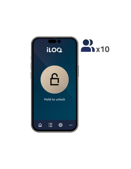 LICENCIA APP CONTROL DE ACCESO - 10 APPS | PAGO ANUAL - APERTURA CON NFC | IOS Y ANDROID - COMPATIBLE CON SERIE S50 - ACUMULABLE