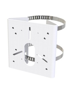 SOPORTE DE MÁSTIL O FAROLA MILESIGHT - COLOR BLANCO - 140 (AL) X 136 (AN) X 46 (FO) MM - METAL