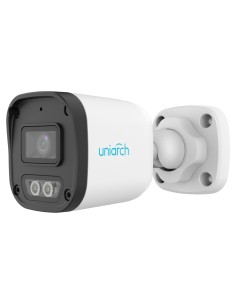 CÁMARA BULLET IP UNIVIEW-UNIARCH - 4 MP | LENTE 2.8 MM  - IR 30 M | LUZ BLANCA 15 M | DWRD - DETECCIÓN DE CUERPO HUMANO - POE |