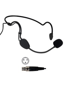 MICROFONO DE CONDENSADOR DE CABLEA MINI CANON 3 PIN