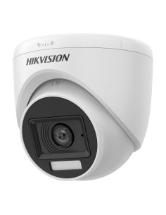 HIKVISION CÁMARA TURRET 4EN1 GAMA VALUE - RESOLUCIÓN 2K (2304X1296) - LENTE 2.8 MM - AUDIO SOBRE CABLE COAXIAL | MICRÓFONO INTEG