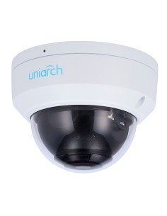 CÁMARA DOMO IP UNIVIEW-UNIARCH - 4 MP | LENTE 2.8 MM  - IR 30 M | DWRD - DETECCIÓN DE CUERPO HUMANO 2.0 - POE | IP67 | IK10 - MI