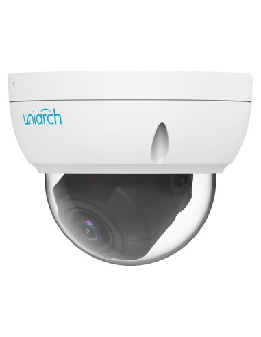CÁMARA DOME IP UNIVIEW-UNIARCH - 4 MP | LENTE 2.8~12 MM - IR 50 M | 120DB WDR - DETECCIÓN DE CUERPO HUMANO | UMD - POE | IP67 |