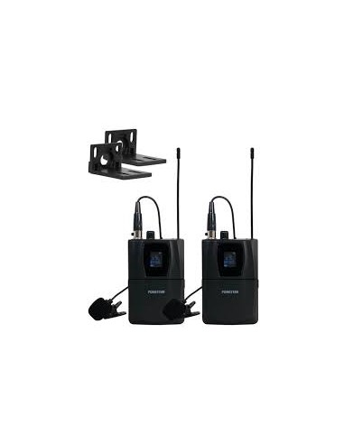 MICROFONO INALAMBRICO DE MANO UHF ID PILOT Y DIVERSITY FONESTAR SONAIR-PRO-2P