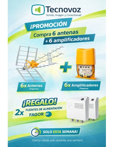 PROMOCION INSTALADORES  PACK TELEVÉS + REGALO FAGOR