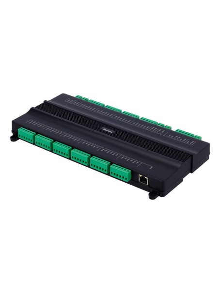 CONTROLADORA DE ASCENSOR POE - TARJETA Y PIN - 20.000 USUARIOS | 100.000 REGISTROS - 1 LECTOR POR WIEGAND - RELÉ PARA 32 PISOS |