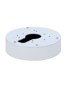 CAJA DE CONEXIONES - PARA CÁMARAS DOMOS MOTORIZADAS - APTO PARA USO INTERIOR - ALEACIÓN DE ALUMINIO Y SGCC - PASADOR DE CABLES -