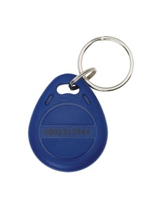 PORTA-CHAVES TAG DE PROXIMIDADE NUMERADO - ID POR RADIOFREQUÊNCIA - MS PASSIVA: COR AZUL - BAIXA FREQÜÊNCIA 125 KHZ - LEVE E POR