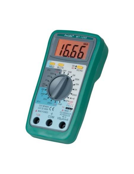 MULTIMETRO DIGITAL PARA USO GENERAL