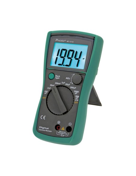 CAPACIMETRO 3 1/2 DIG. DE 200PF HASTA 20