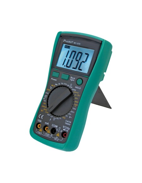 MULTIMETRO DIGITAL 3 1/2 DIGITOS CATIII 1000V MUL1270