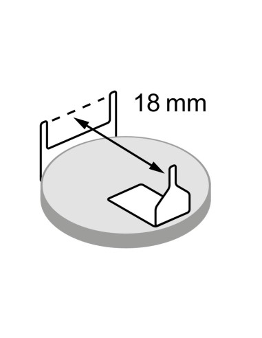 PILA LITIO BOTÓN CR2032H C.I. HORIZONTAL