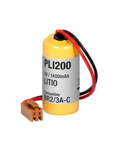 PACK LITIO BR2/3A-C 3V/1400MAH, CONECTOR PLI200