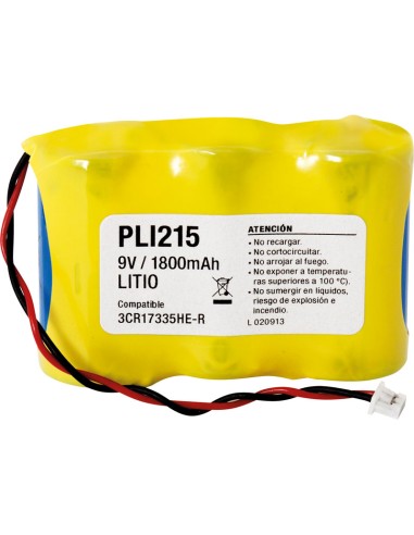 PACK LITIO 3CR17335HE-R, 9,0V/1400MAH, C