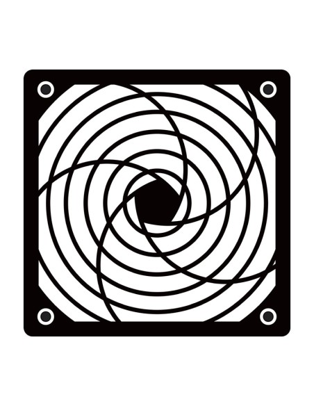 REJILLA VENTILADOR 120X120MM, PLÁSTICO N