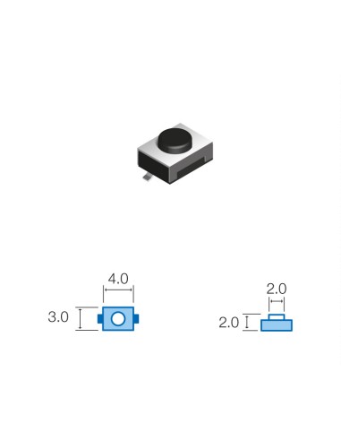 MICRO PULSADOR TACTO VERTICAL SMD SW-036