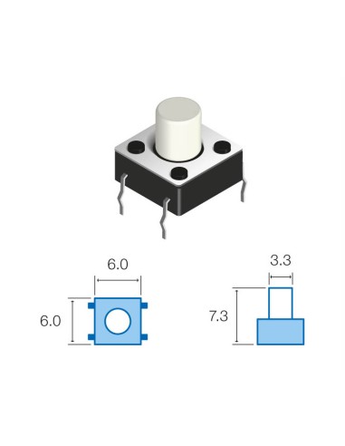 MICRO PULSADOR TACTO VERTICAL SW-064