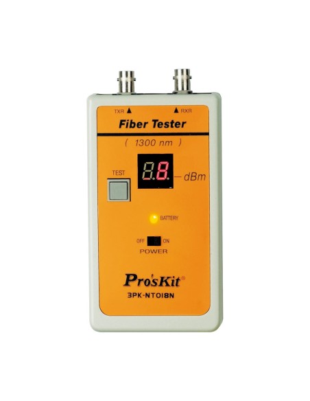 COMPROBADOR DE CABLES ST DE FIBRA ÓPTICA