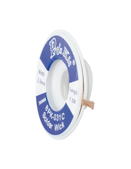 TRENZA DESOLDADORA 2,5MM X 1,5M TRE003