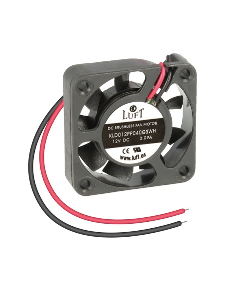 VENTILADOR 40X40X10MM. 12V, COJINETE, 2