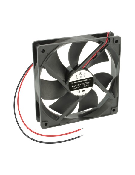 VENTILADOR 120X120X25MM. 24V, COJINETE,