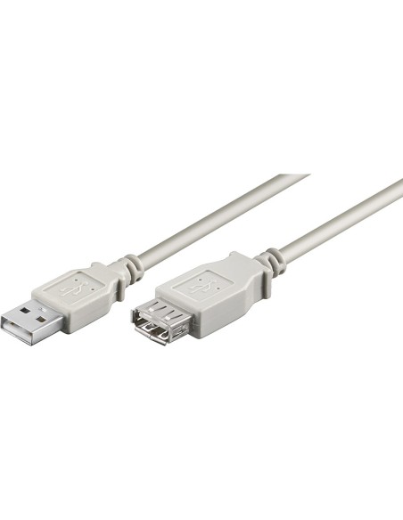 CONEXION USB-A 2.0 MACHO-HEMBRA USB-A 2.