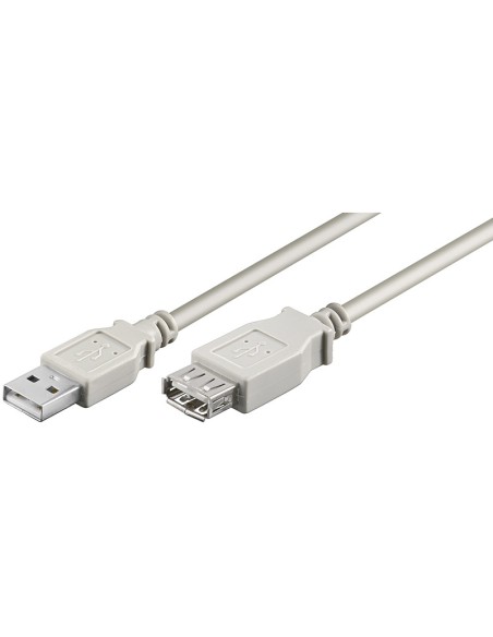 CONEXION USB-A 2.0 MACHO-HEMBRA USB-A 2.