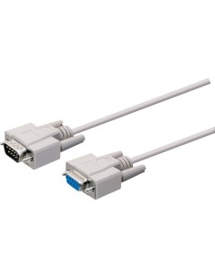 CONEXIÓN SUB-D 9 PINES MACHO-HEMBRA SERI