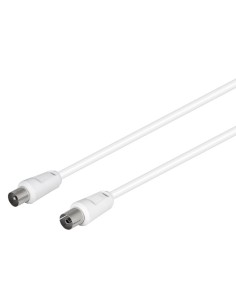 CONEXIÓN DE ANTENA TV MACHO - HEMBRA 1.5