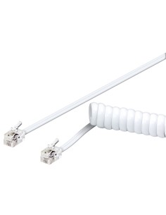 CABLE PARA TELEFONO RIZADO RJ9 4V/4C, 2.