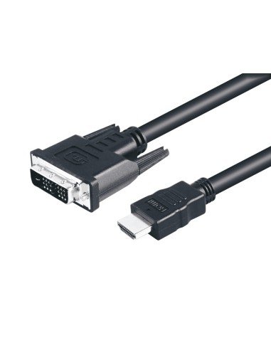 CONEXIÓN DVI-D (18+1) MACHO A HDMI 19 PI