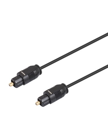 CONEXIÓN FIBRA ÓPTICA 2.0MM, AUDIO TOSLINK MACHO - MACHO WIR504