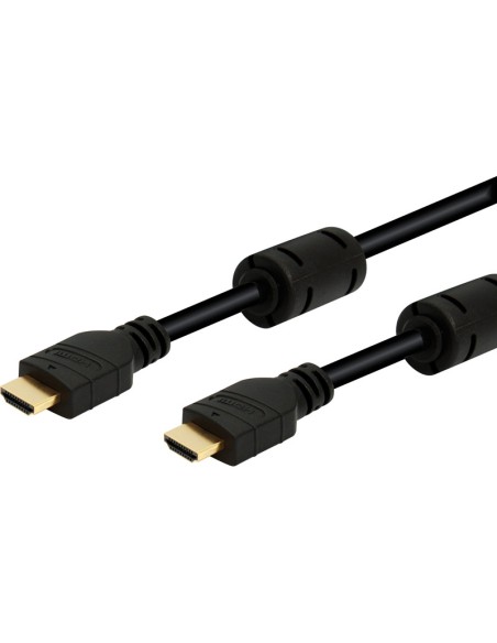 CONEXION HDMI 2.0B 4K HI-SPEED ETHER, M-M CON FERRITAS 10,0M WIR834