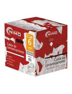 CABLE PARA DATOS UTP CAT.6 RÍGIDO INTERI
