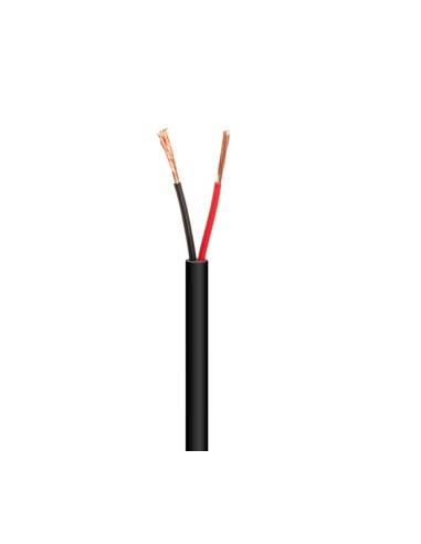 CABLE PARA ALTAVOZ REDONDO, NEGRO 100M WIR9050