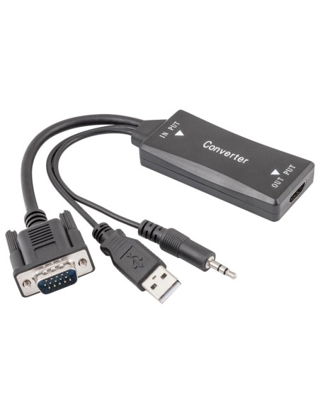 ADAPTADOR DE VGA CON AUDIO A HDMI WIR940