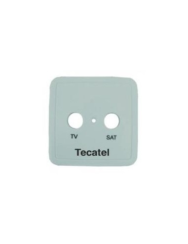 CARATULA EMBELLECEDOR PARA TOMAS DE 2 SATELITE Y TERRESTRE TECATEL TCP-02