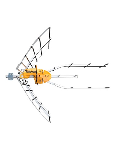 Kit 148902 Antena TV TELEVES Ellipse UHF 148910 + Fuente DE ALIMENTACIÃN TELEVES 5795.