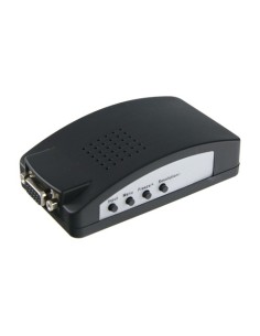 VIDEOADAPTER - EINGÄNGE: VGA, SVIDEO ODER VIDEO BNC - AUSGANG: VGA - MEHRERE AUFLÖSUNGEN WERDEN UNTERSTÜTZT - NTSC-, PAL- UND SE