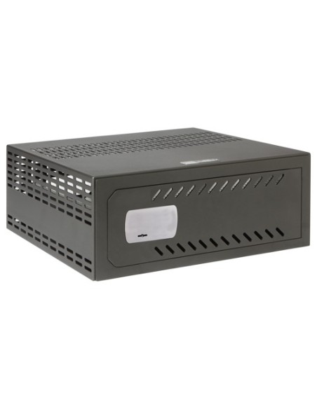 CAJA FUERTE PARA DVR - ESPECÍFICO PARA CCTV - PARA DVR DE 1U RACK - CERRADURA MECÁNICA - CON VENTILACIÓN Y PASACABLES - CALIDAD