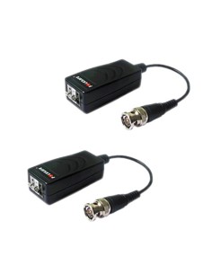 TRANSCEPTOR PASIVO POR PAR TRENZADO - 4N1 (HDTVI / HDCVI / AHD / CVBS) - 1 CANAL DE VÍDEO - PASIVO, CONECTOR DE 2 PINES - ALCANC