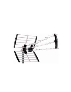 ANTENA TV TRIPLE UHF MANDARINE BMK-18B NEGRA LTE 700MhZ