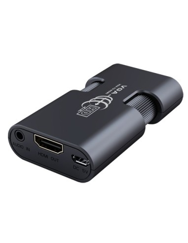 ADAPTADOR DE VGA+AUDIO A HDMI - CONVIERT